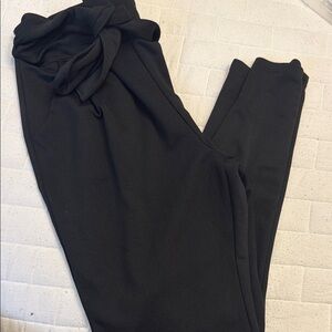 Marilyn Monroe Black High-Waisted Trousers
